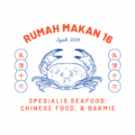 Logo Perusahaan Rumah Makan 16 Spesialis Seafood, Chinese Food, dan Bakmie