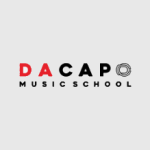 Logo Perusahaan Dacapo Music School - Lowongan Piano Teacher – Violin Teacher – Guitar Teacher – Singing Teacher – Drum Teacher